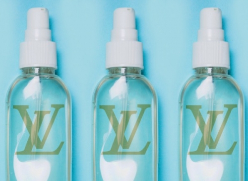 Louis Vuitton's Hand Sanitizer Packaging: